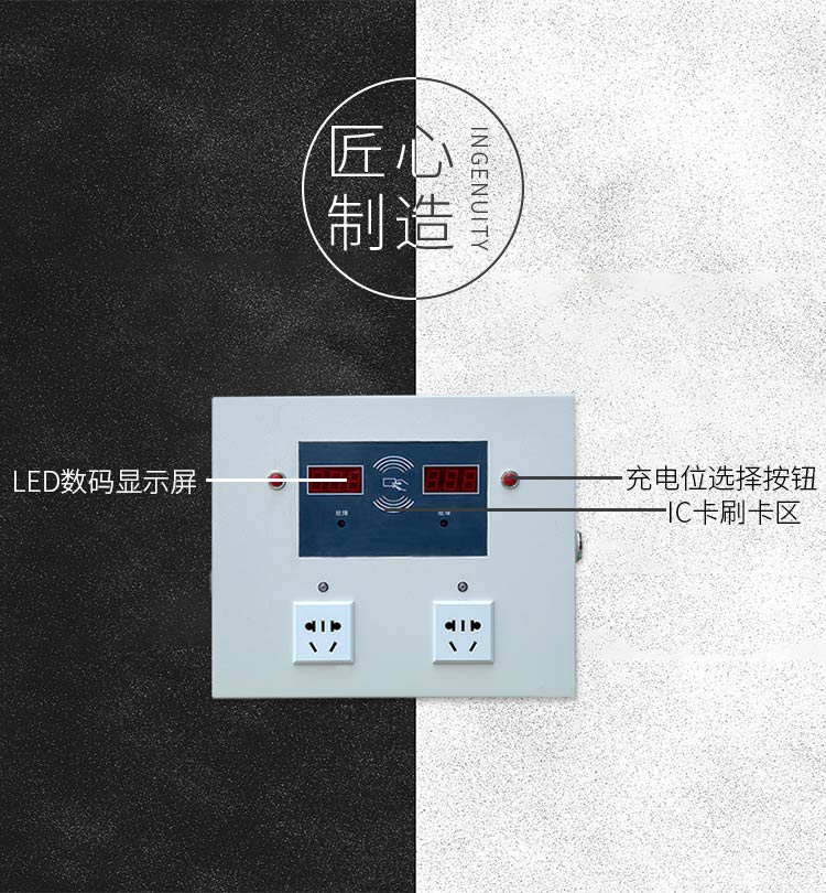 大功率電動車充電站指示面板